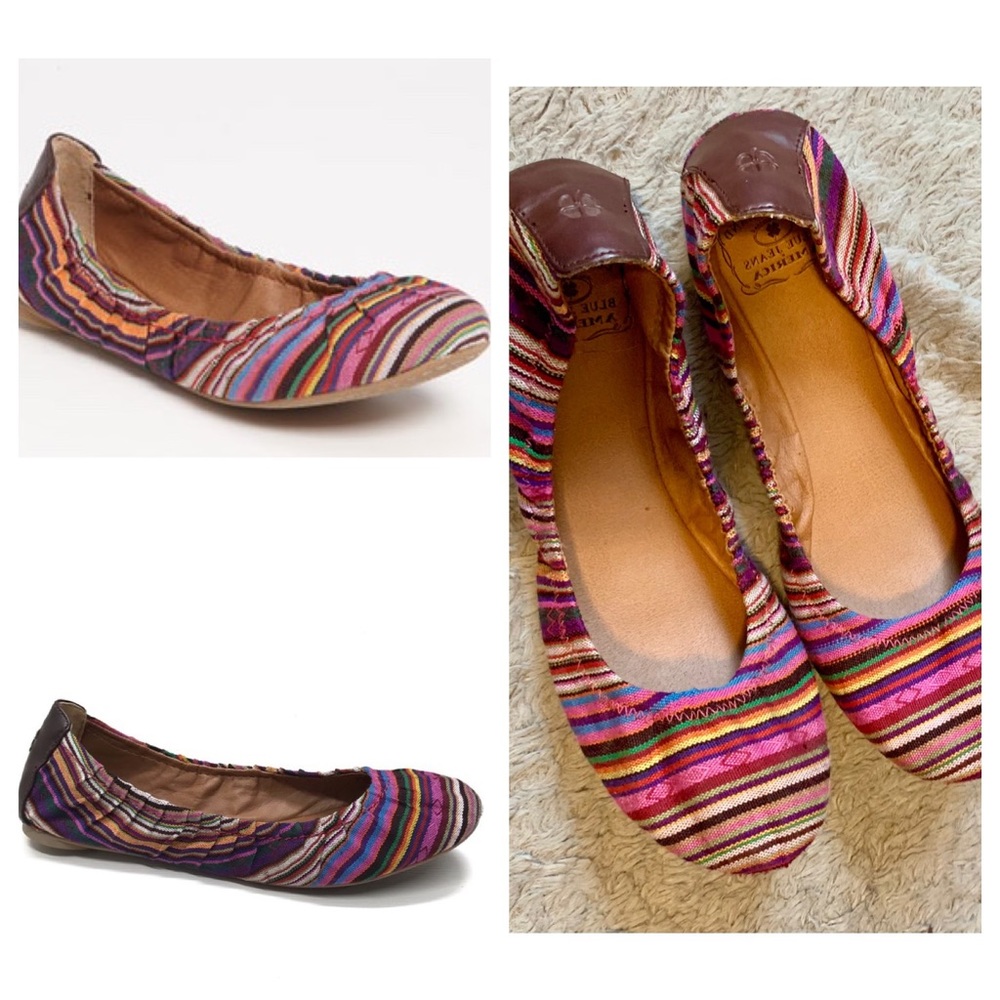 Lucky Brand 🍀 Erla Woven Fabric Ballet Flats